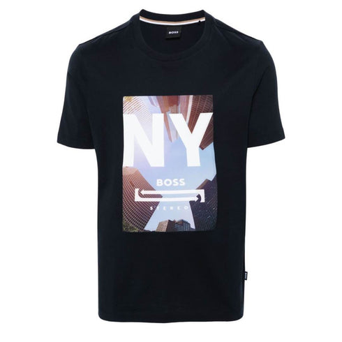 CAMISETA AZUL TIBURT 511 BOSS
